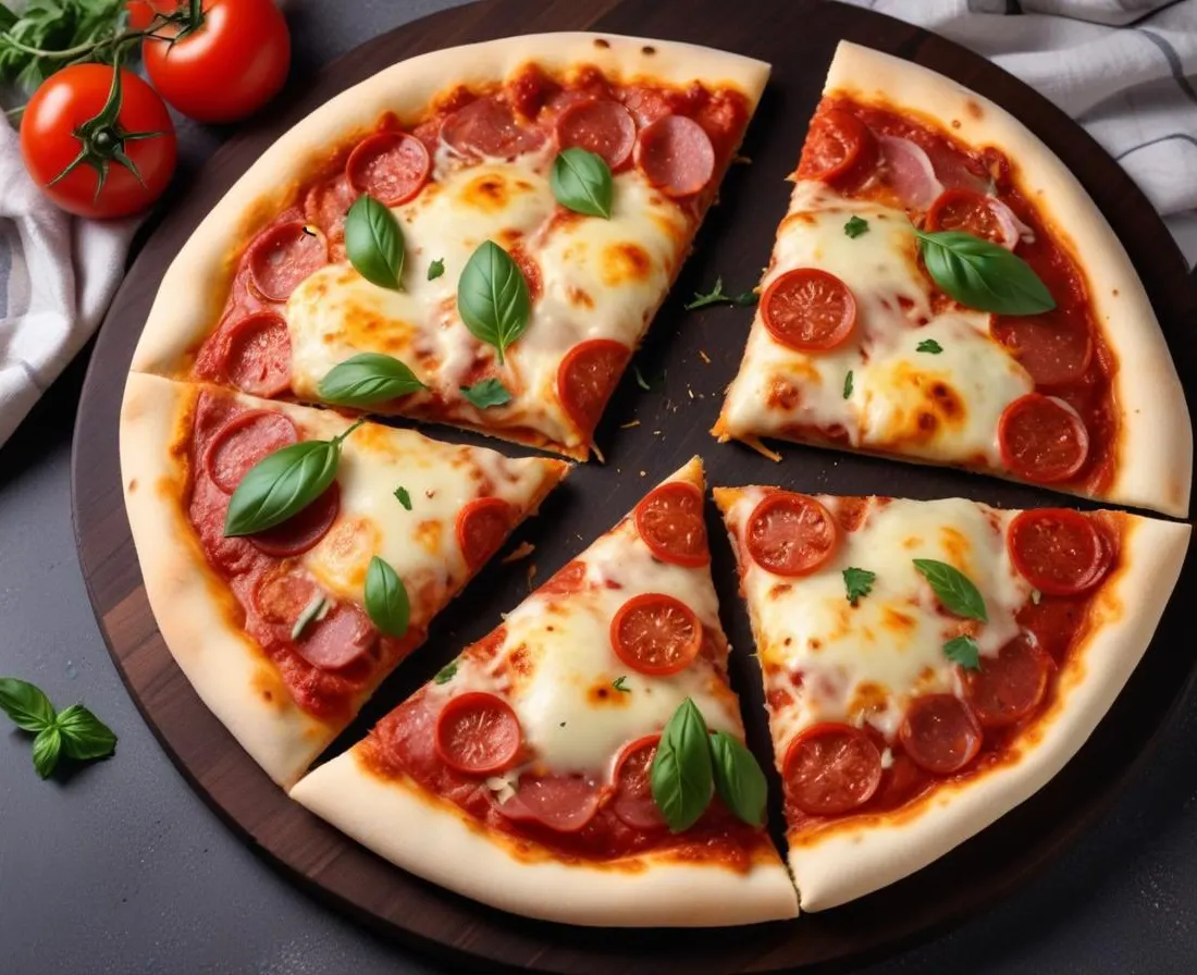 Naan Pizza Méditerranéenne à la Coppa