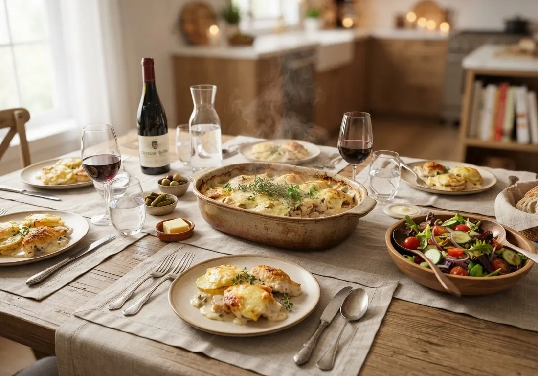 Gratin de Pommes de Terre et Saucisses d'Auvergne