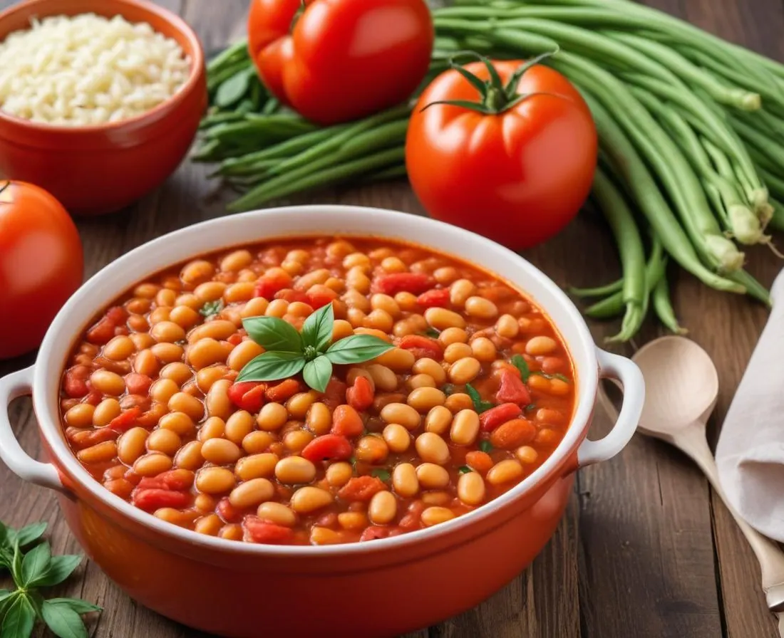 Haricots Blancs à la Tomate, façon One Pot
