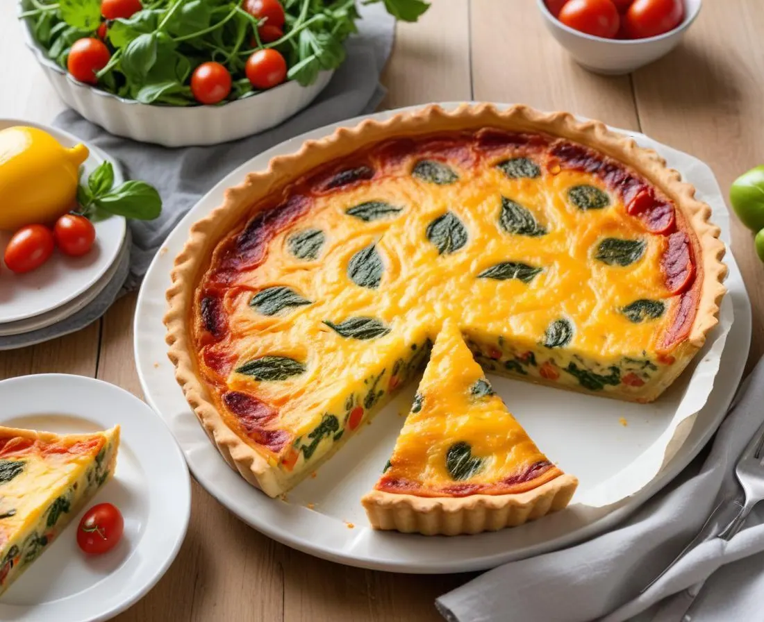 Quiche Estivale aux Légumes du Soleil