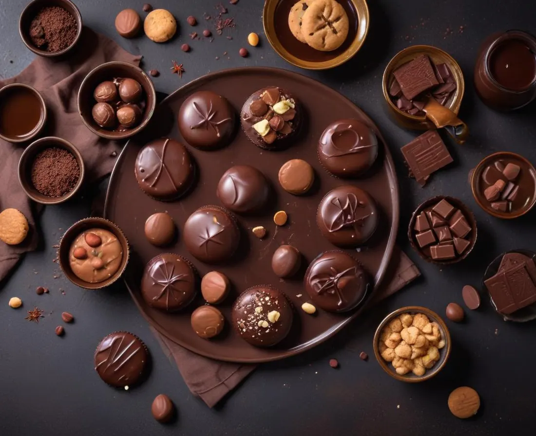Mendiants au Chocolat Faciles et Gourmands