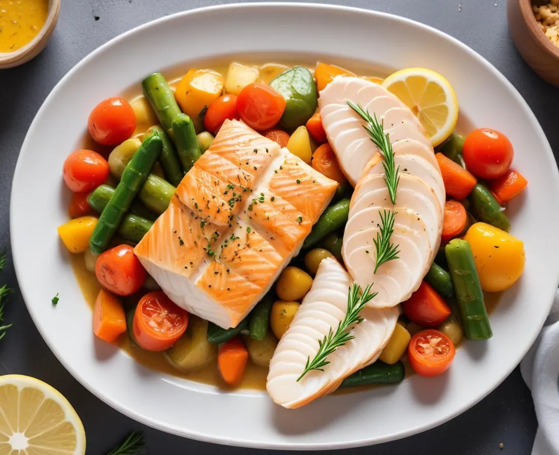 Brandade de poisson aux légumes