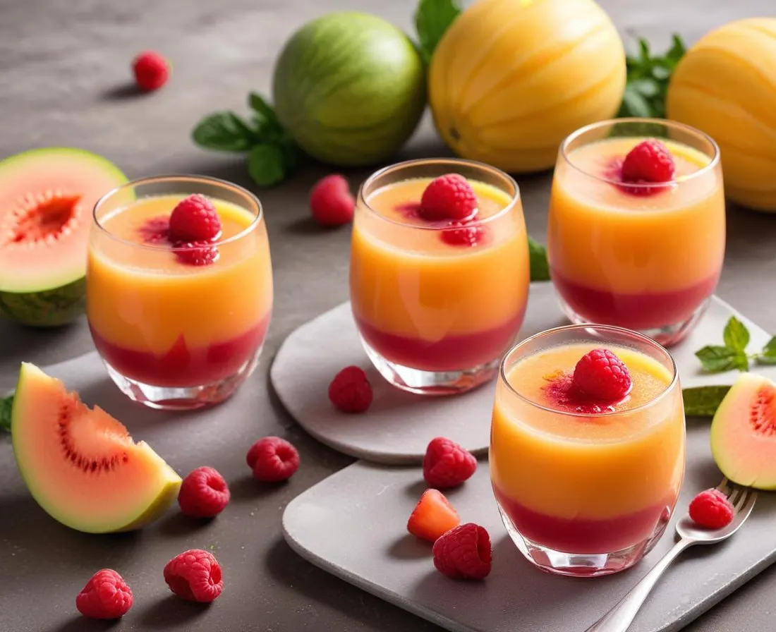 Gaspacho Sucré Melon-Framboise