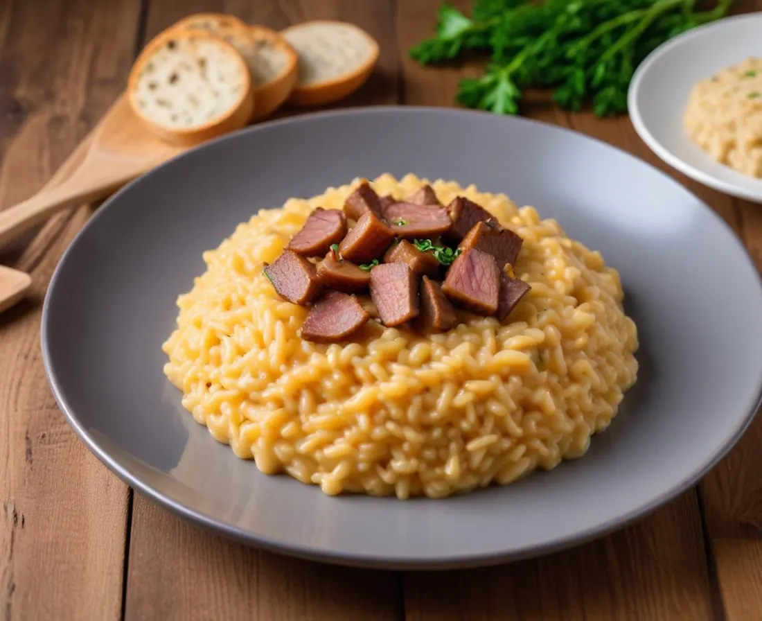 Risotto aux topinambours