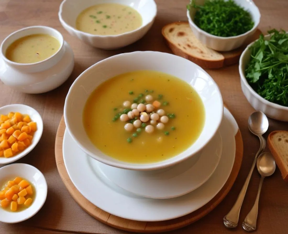 Potage Saint-Germain (pois cassés)