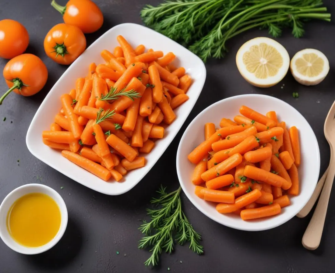 Carottes râpées à la vinaigrette