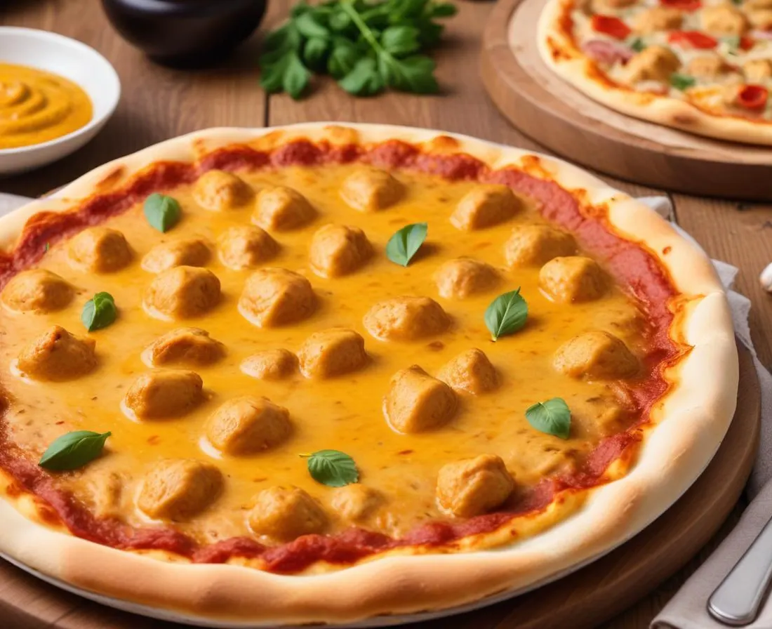 Pizza Poulet Curry