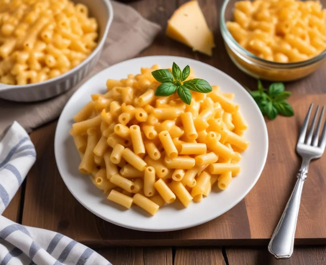 Macaroni au Fromage Crémeux