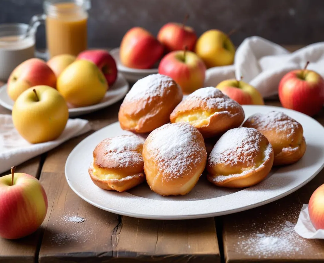Délicieux Beignets aux Pommes Maison