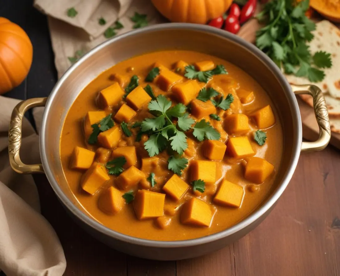 Curry de Butternut Cocooning Végétarien
