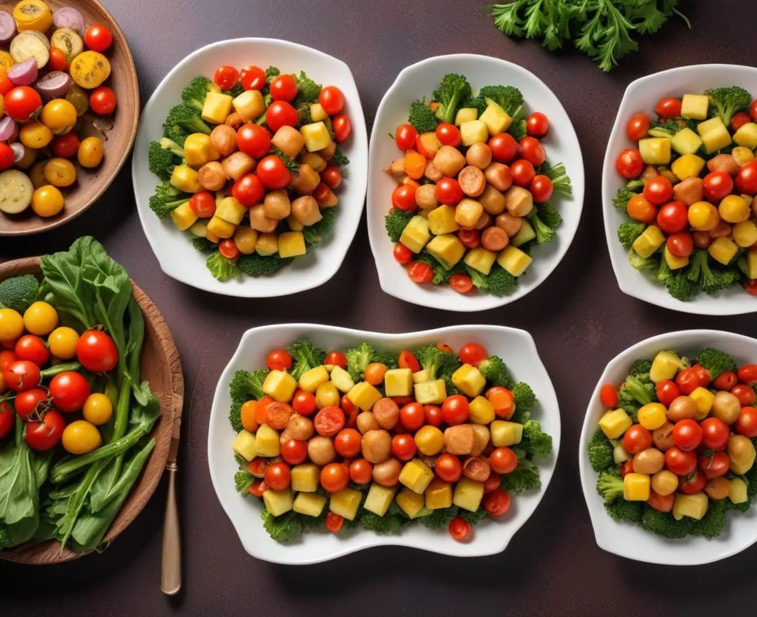 Légumes farcis au four