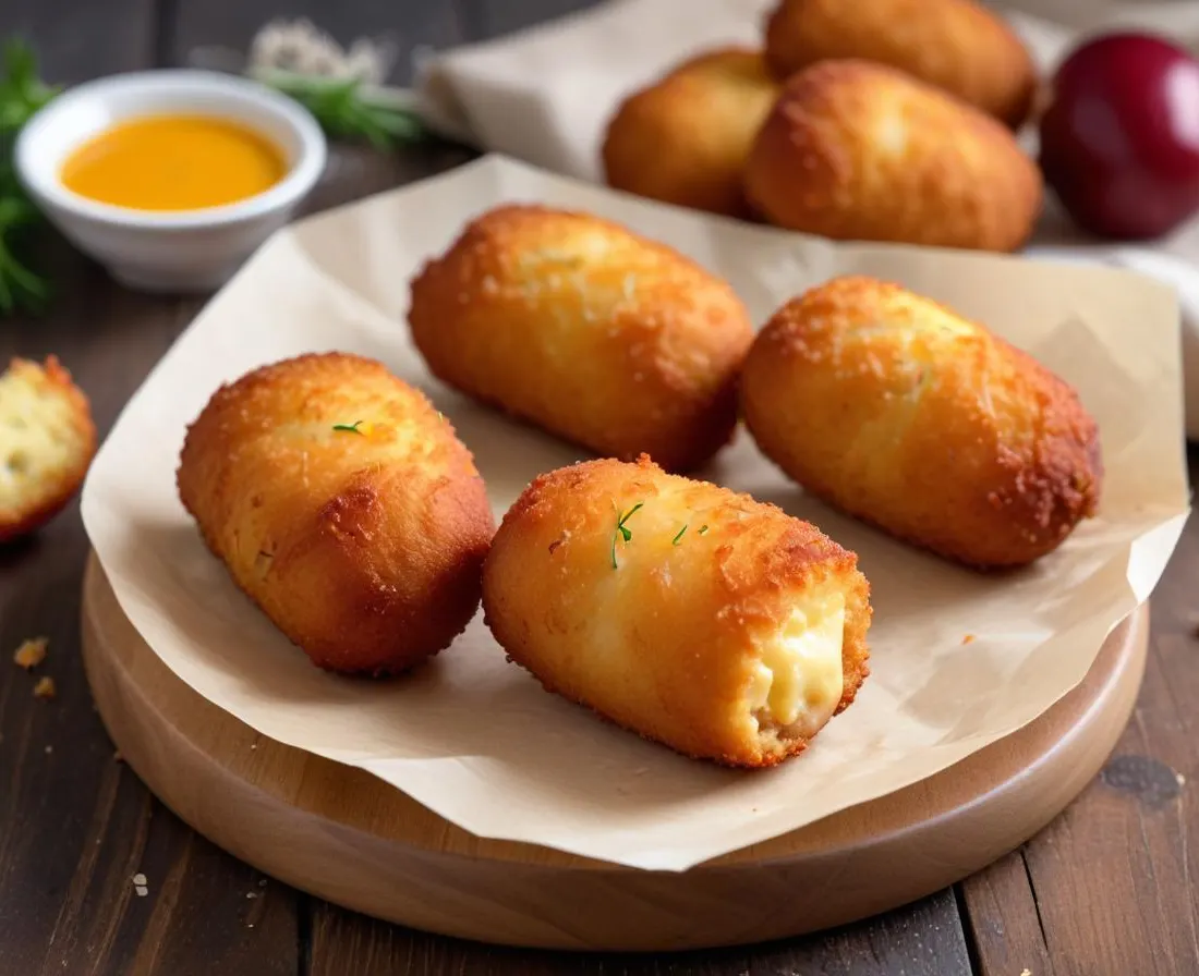 Croquettes Croustillantes au Chorizo et Gruyère