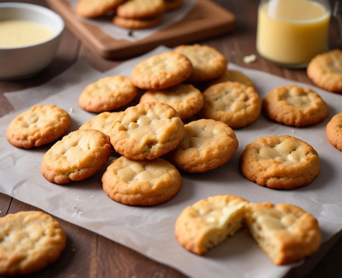 Cookies Salés aux Oignons Caramélisés et Comté