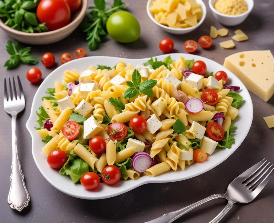 Salade de pâtes méditerranéenne