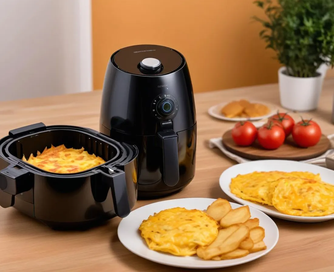 Pommes de terre rissolées à l'omelette façon Air Fryer