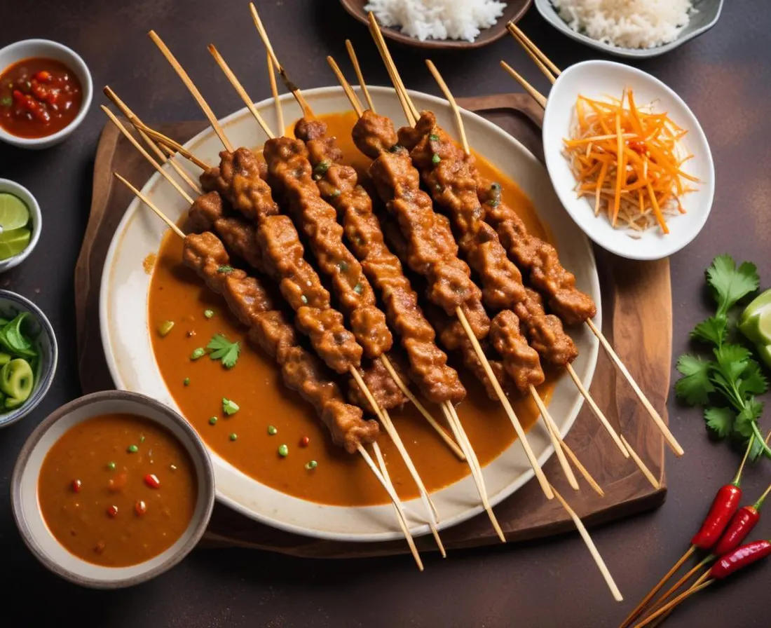 Satay Indonésien Authentique