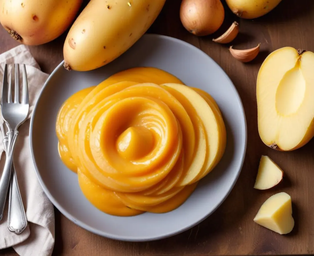 Purée de Patate Douce à la Vanille