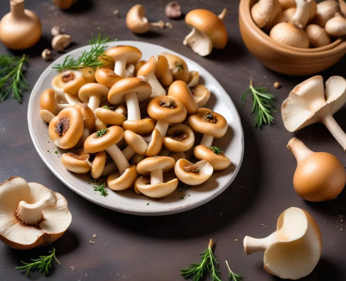 Poêlée de champignons persillés
