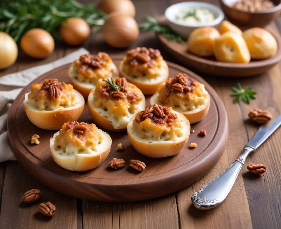 Dattes Farcies au Fromage et Noix