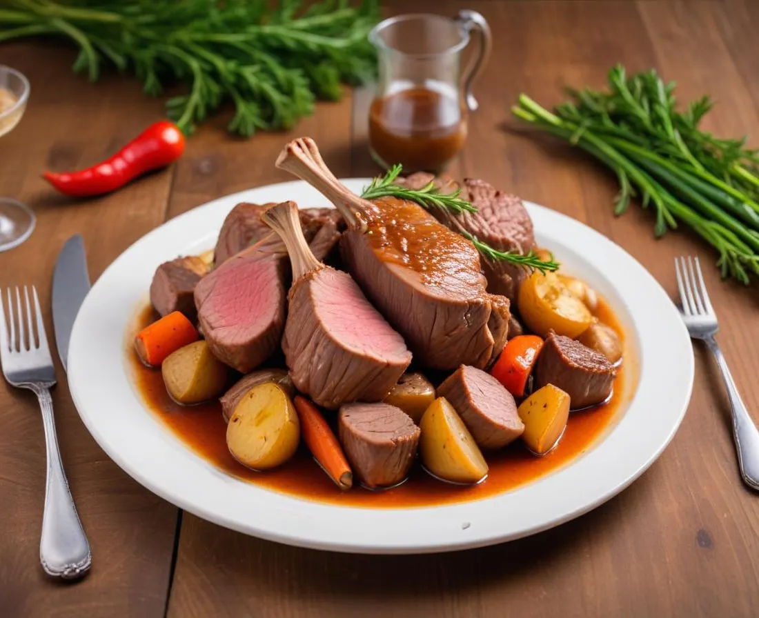 Côtes d'agneau persillées