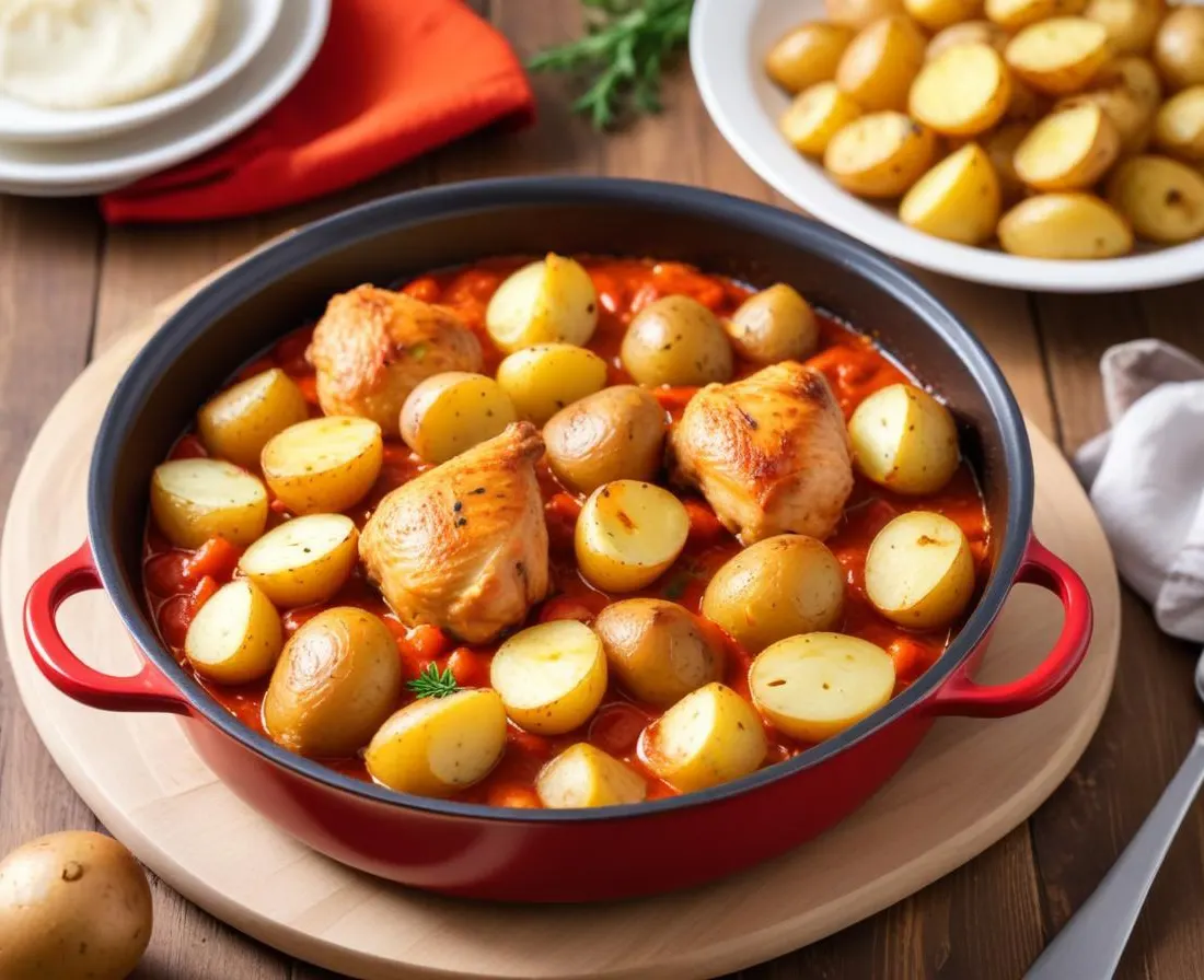 Pilons de Poulet au Paprika Fumé et Potatoes au Cookeo
