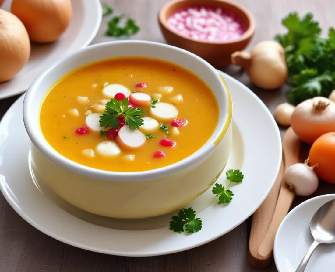 Soupe de Fanes de Radis Anti-Gaspi
