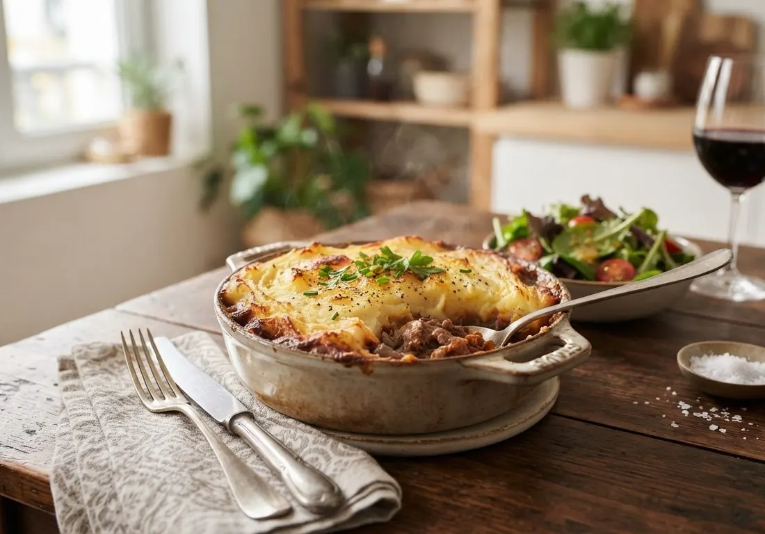 Hachis parmentier de canard
