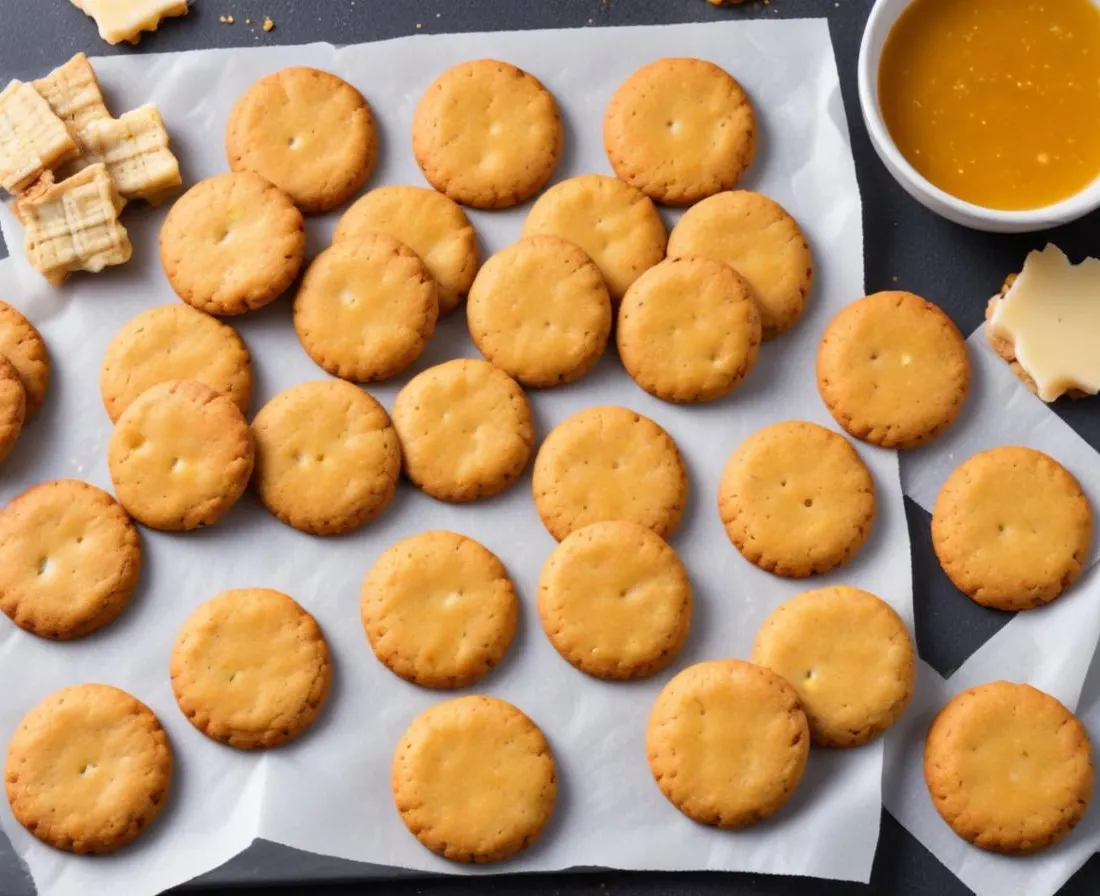 Cookies Salés aux Oignons Caramélisés et Comté pour 16 Personnes