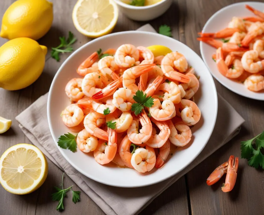 Bouchées de Crevettes et Citronnelle
