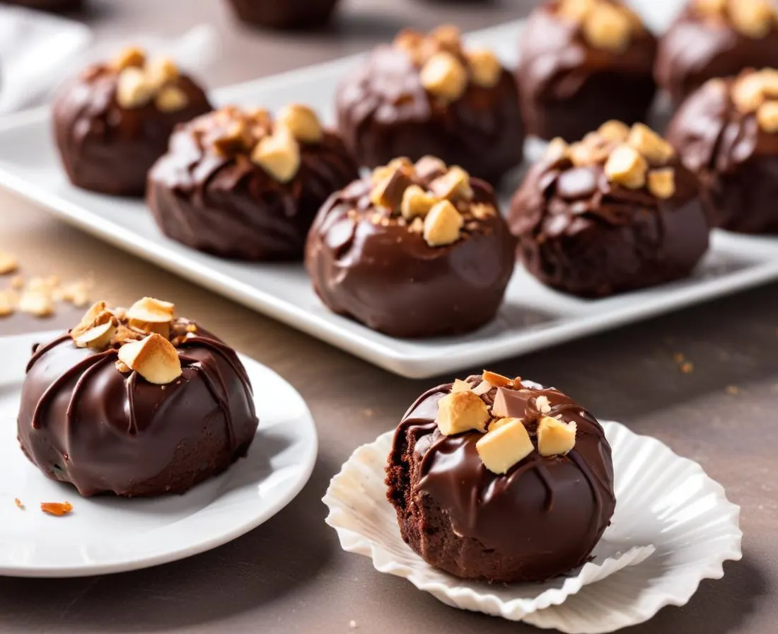 Rochers coco chocolatés