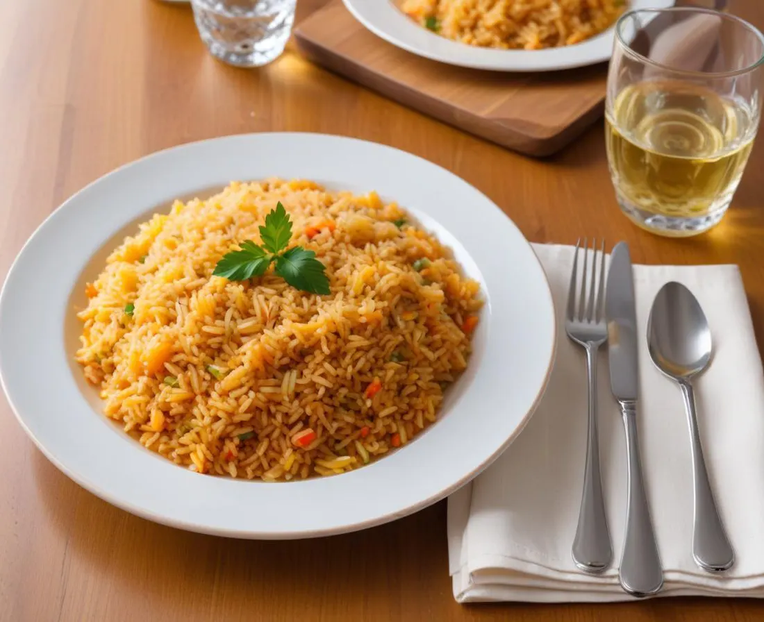 Riz aux poireaux