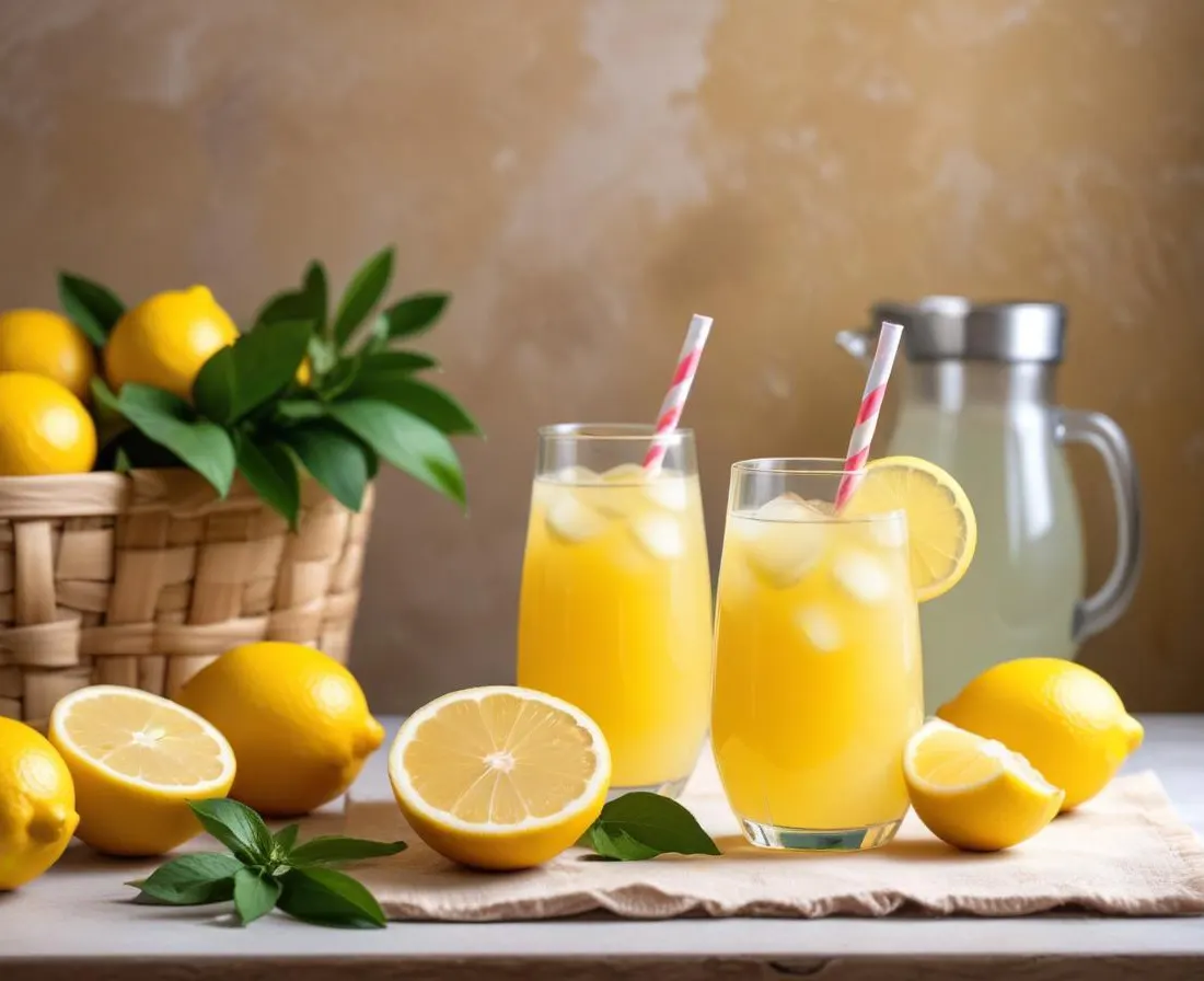 Limonade Maison au Gingembre