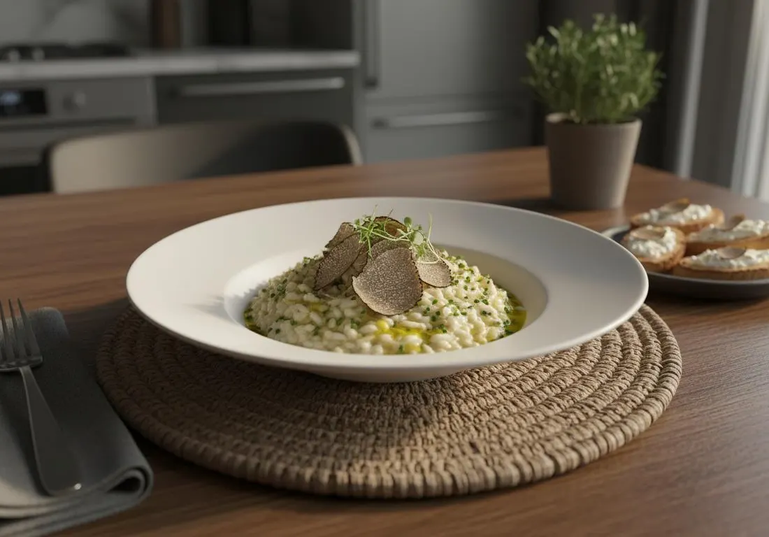 Risotto du Logicien à la Truffe Noire