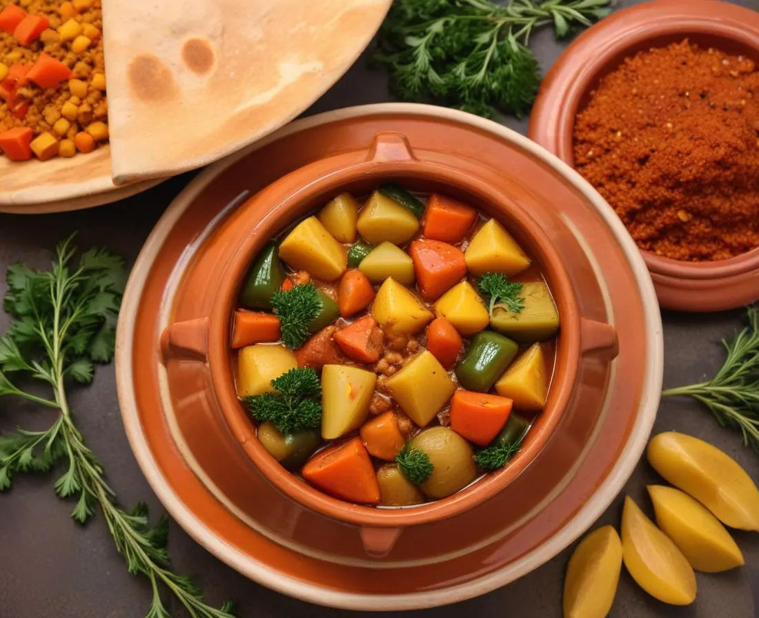 Tajine de Légumes Express au Ras El Hanout