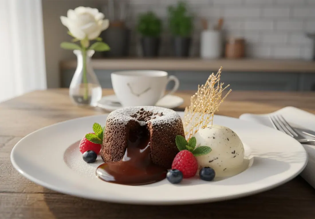 Le Mystère Fondant au Chocolat Noir