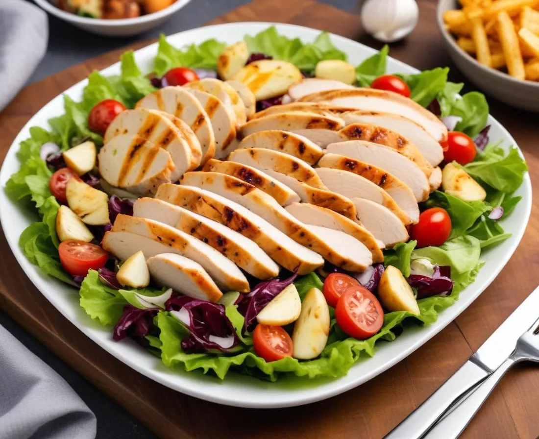Salade César au Poulet Grillé