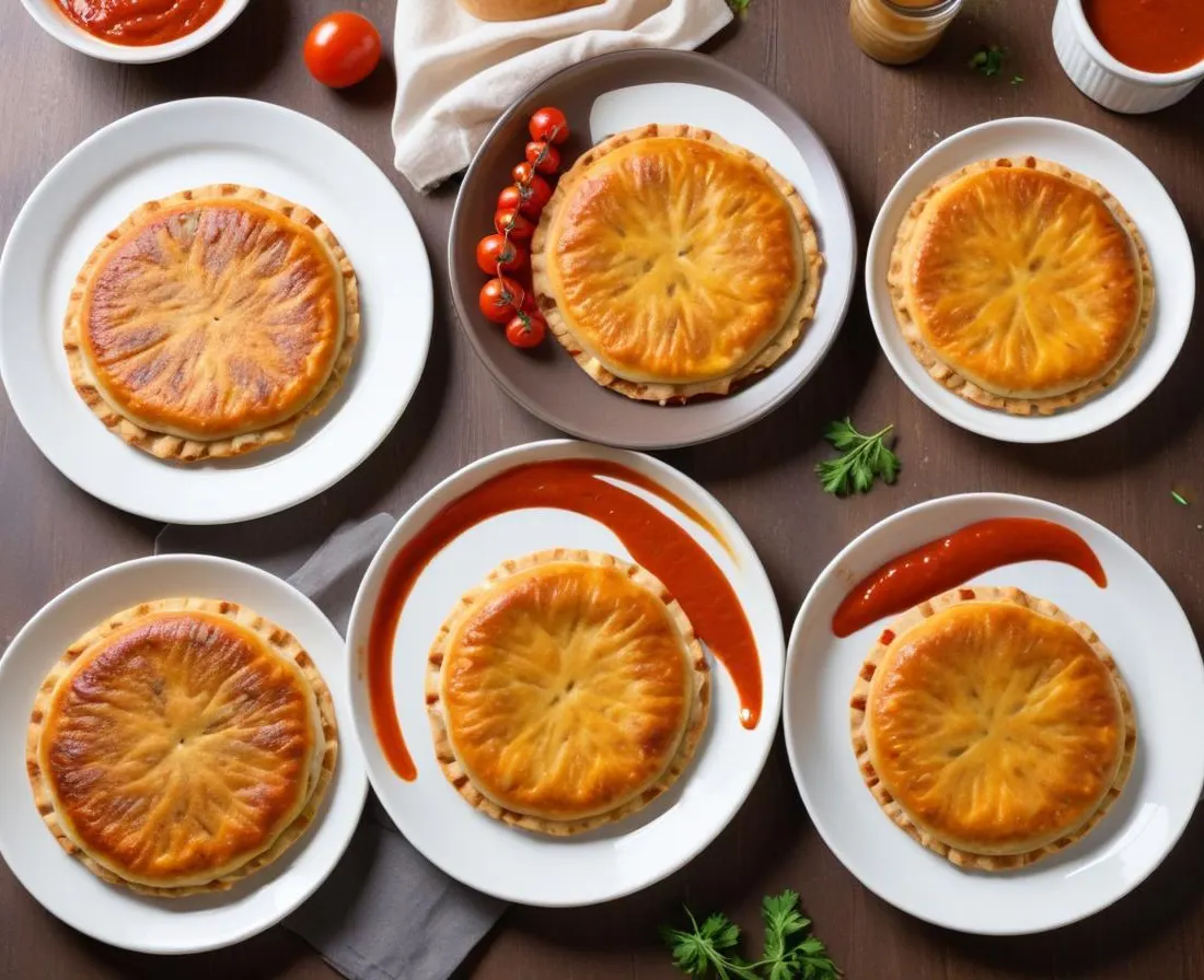 Galettes de légumes et sauce yaourt