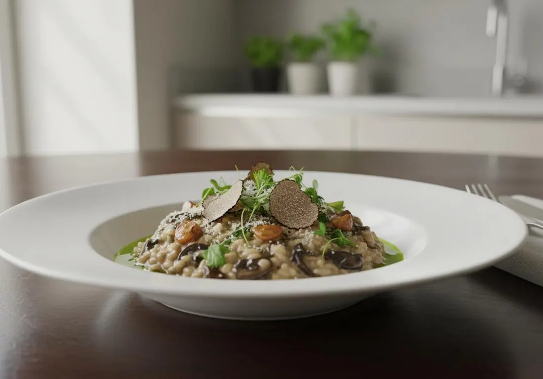 Le Risotto aux Secrets de la Forêt