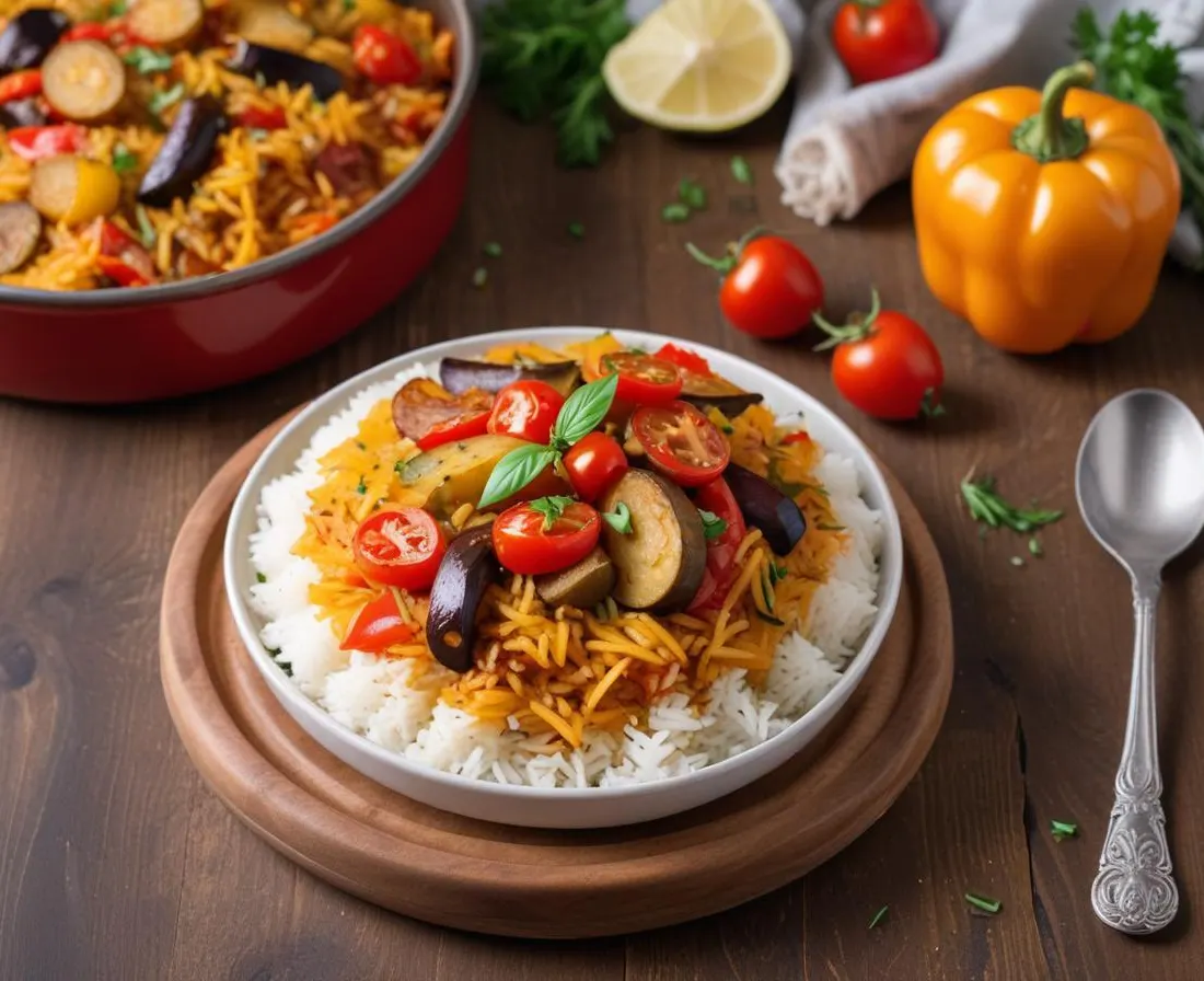 Ratatouille Provençale et Riz Basmati