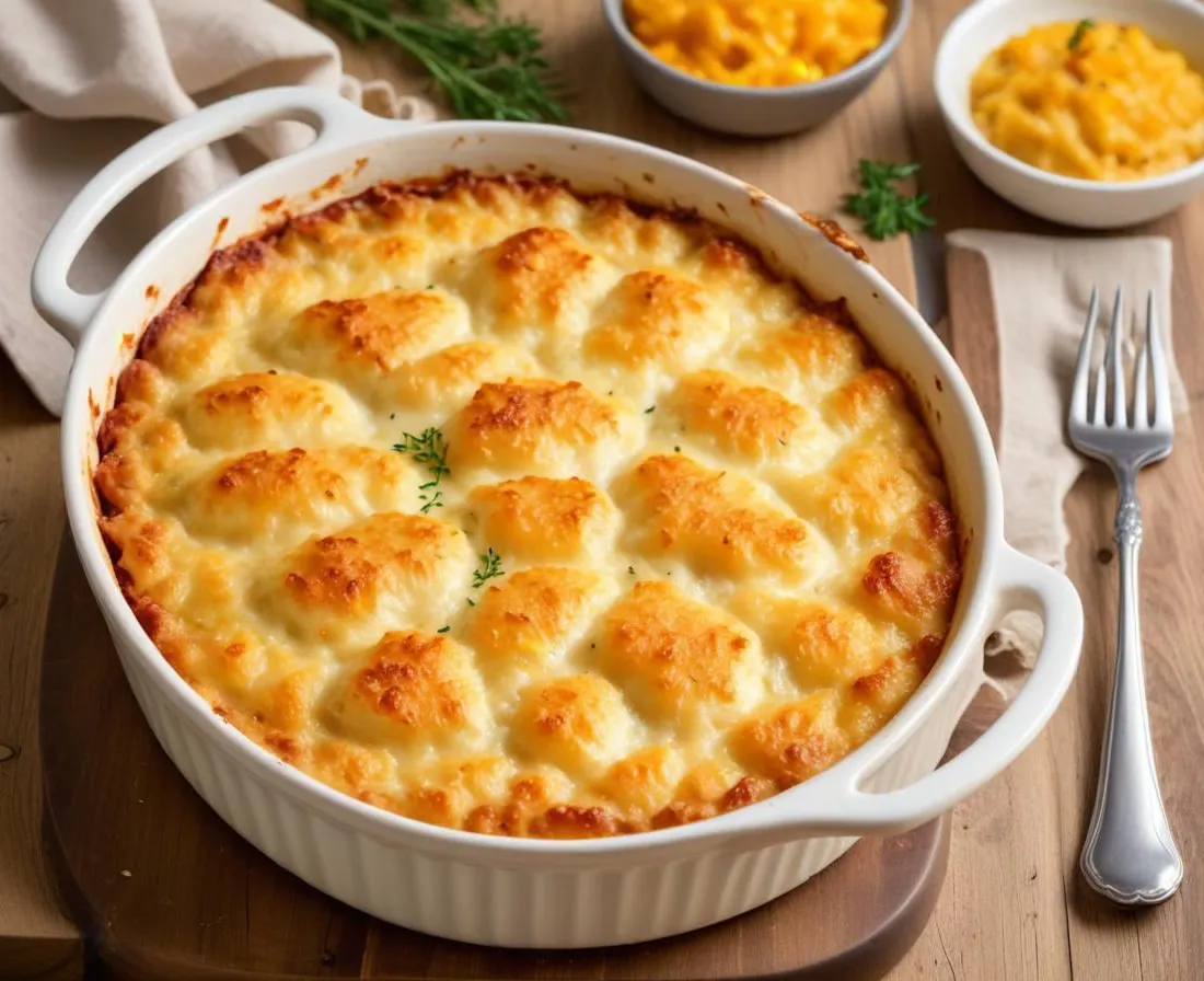 Gratin de Cabillaud à la Moutarde