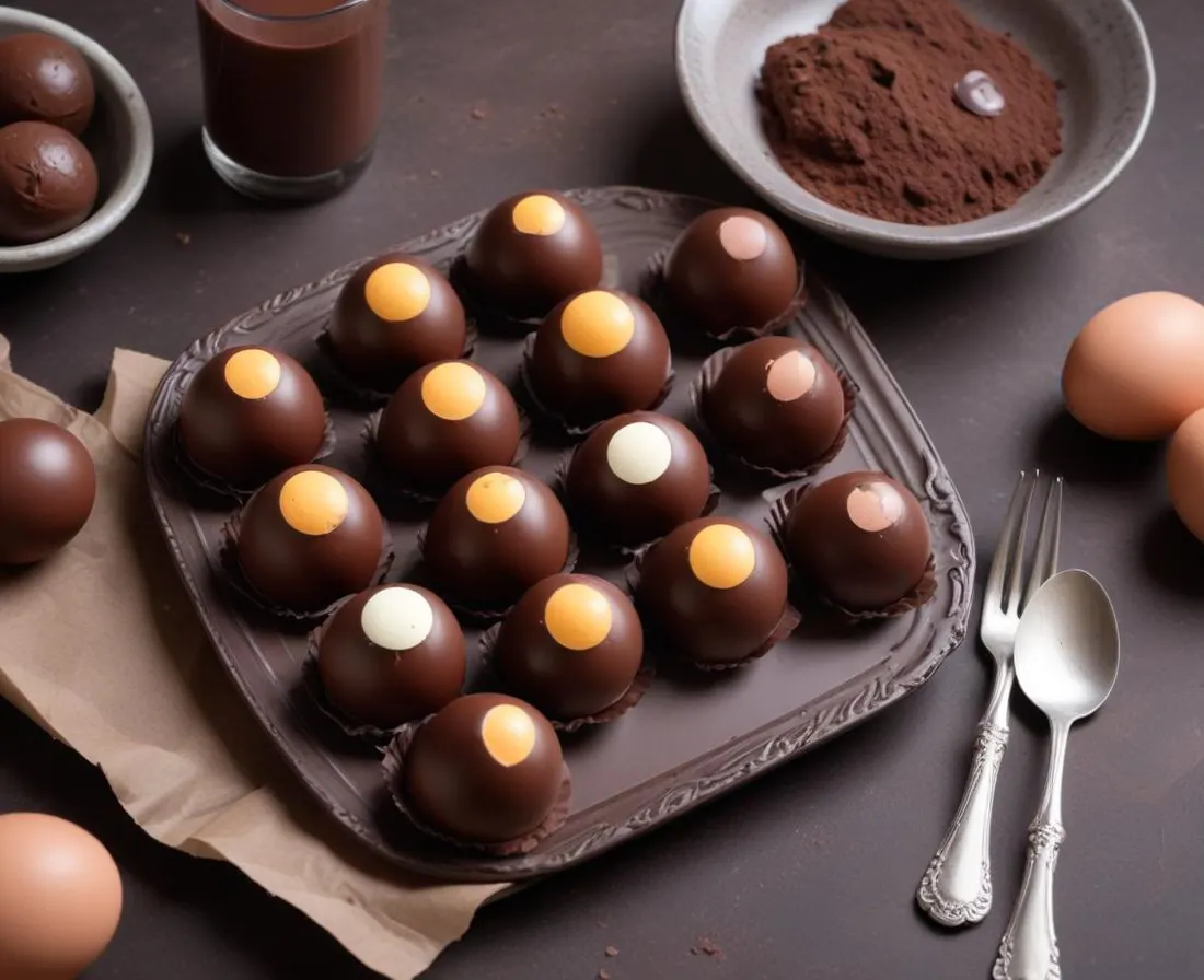 Œufs en chocolat maison