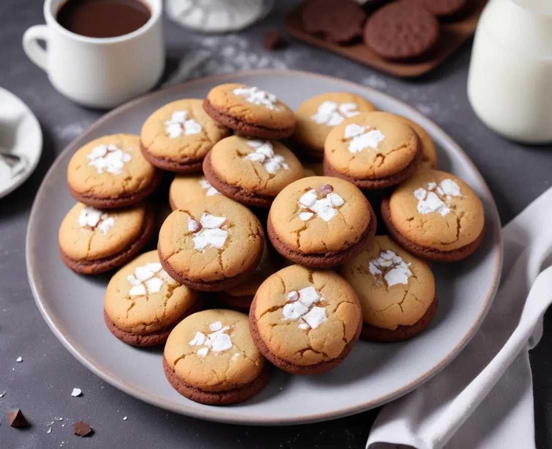 Cookies au chocolat blanc fondants
