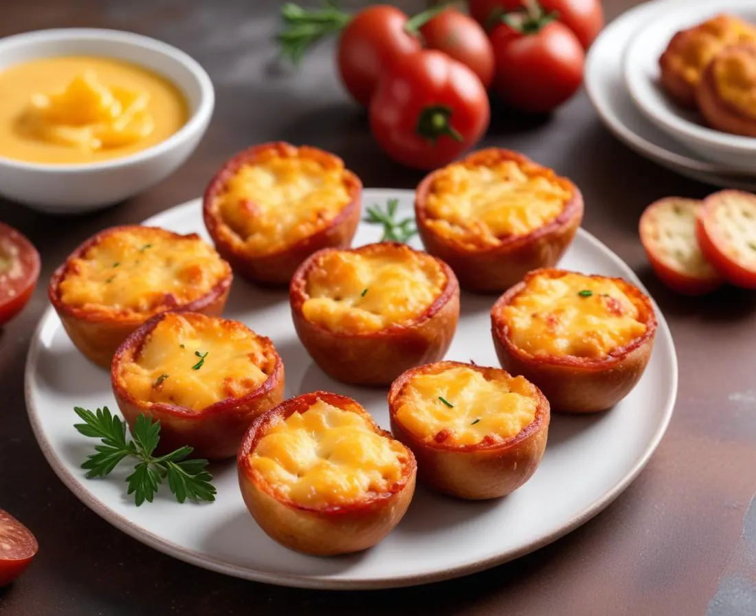 Bouchées croustillantes au chorizo et fromage