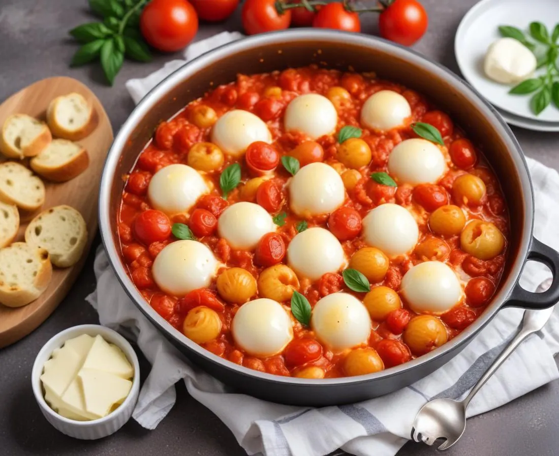 One Pot Gnocchis à la Tomate et Mozzarella