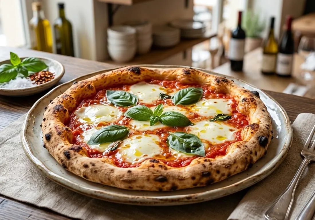 La Véritable Pizza Margherita Napolitaine