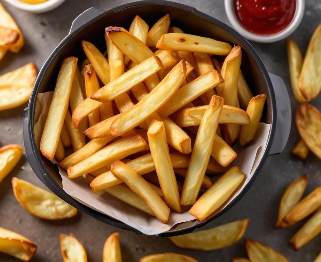 Frites Croustillantes à l'Air Fryer : La Perfection Dorée
