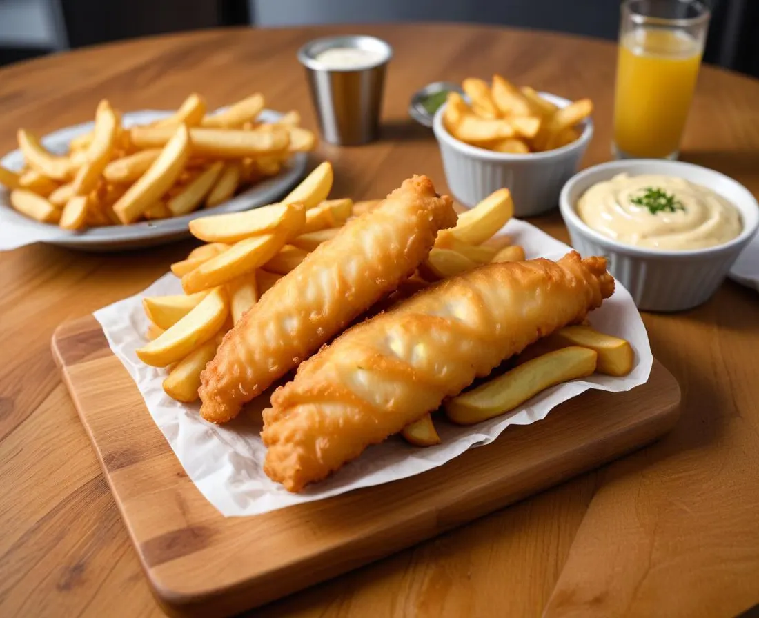 Fish and Chips croustillant