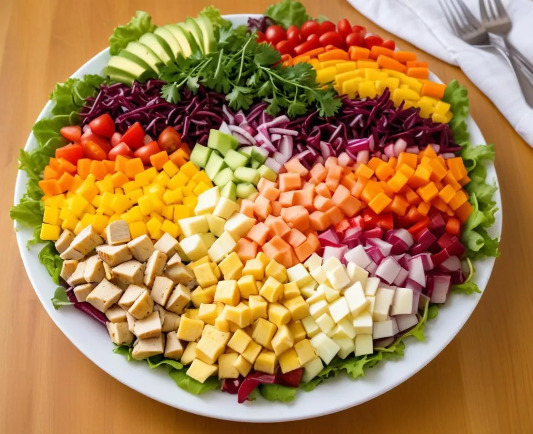 Salade Arc-en-ciel de Saison