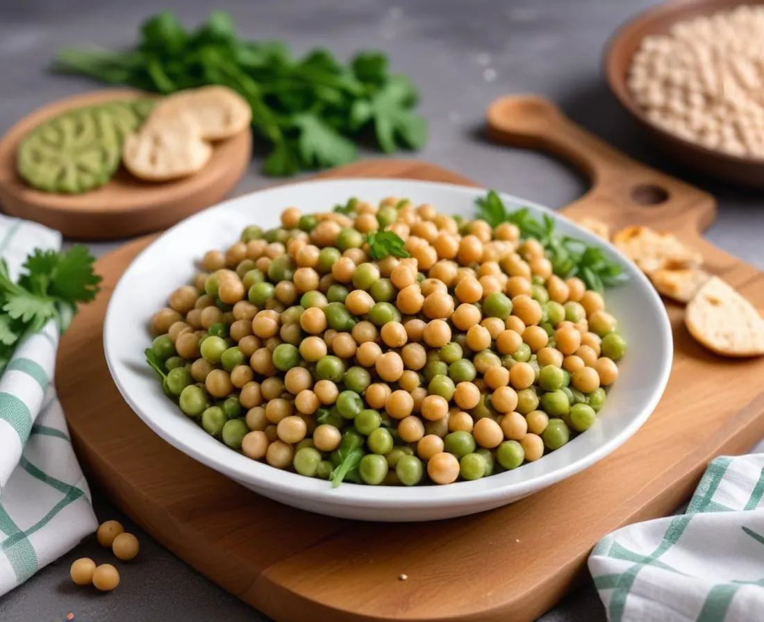 Salade de Pois Chiches Fraîcheur Cuminée