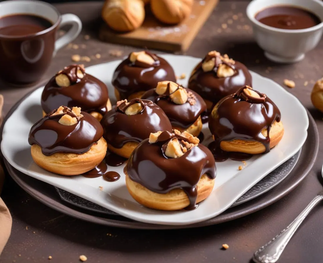 Profiteroles au Chocolat Classiques